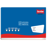 CUADERNO SCRIBE ENGRAPADO F/ITALIANA 50 HOJAS